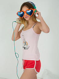Teens4Free presents: This doll really knows how to have fun with her and how she can show off her pussy and listen to some beats at the same time.