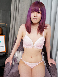 Teens4Free presents: Asian girl Shiori Fujimori displays her petite tiny tits and unveils her complete nakedness in a solo